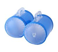 Bolsa De Agua De Entrenamiento Básico - 2 Pesas Portátiles De 5 Kg, Entrenador De Peso Ajustable, Bolsa De Ejercicio Muscular | Equipo De Fitness De Gimnasia En Casa, Herramienta De Fuerza De Viaje