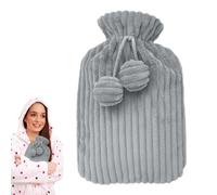 Bolsa de agua de invierno, bolsa de agua caliente, calentador de manos y pies, resistente altas temperaturas, prueba de fugas, bolsa de agua aislada para invierno