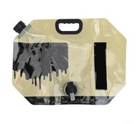 Bolsa de agua ligera y plegable para canoa, kayak y viajes por el río, resistente a fugas cuando se invierte y empaqueta (caqui)