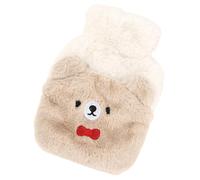 Bolsa de agua para botella caliente, calentador de pies de mano de gran capacidad, bolsa de agua caliente, para cuello, hombros, pies, manos, piernas, cuerpo, camping, cama, coche, mujeres, hombres