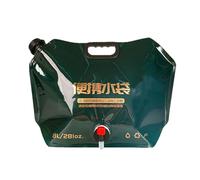 Bolsa De Agua Plegable: Contenedor Plegable De 8 litros, Recipiente De Agua para Acampar | Portable para La Conservación R Campamento, Nservación del Agua. Llévelo Par Mochila, Picnic, Senderismo