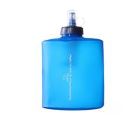 Bolsa de agua plegable para exteriores, 2000 ml, con filtro de alta precisión de 0,01 µm, para camping, senderismo, correr, bolsa de hidratación portátil de TPU, botella de agua ligera y suave