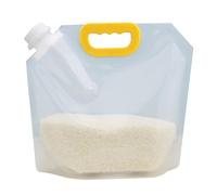 Bolsa De Agua Portátil Para Acampar: Recipiente Plegable Portátil, Transportista De Agua Al Aire Libre | Almacenamiento De Agua De Gran Capacidad De Galón Con Mango, Suministro De Agua Reutilizable Pa