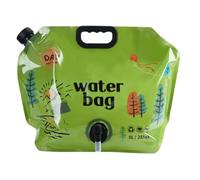 Bolsa de agua portátil y plegable para senderismo, bolsa de alimentos resistente para senderismo, senderismo y senderismo