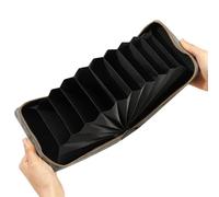Bolsa de agujas circulares de punto - Tidy Needles Organized | Bolsa portátil fina multicapa organizador de agujas circulares | Knitters & Crocheters, for Travel Gatherings Crochet Hooks Spools Tools