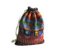 Bolsa De Algodón Con Cordón 10 Uds. Bolsas con cordón, bolsas de algodón for regalo, joyería, recuerdos de boda, bolsita Vintage de 9,5 * 12cm Bolsitas De Tela(Color-01)