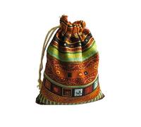 Bolsa De Algodón Con Cordón 10 Uds. Bolsas con cordón, bolsas de algodón for regalo, joyería, recuerdos de boda, bolsita Vintage de 9,5 * 12cm Bolsitas De Tela(Color-02)
