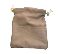 Bolsa de alimentación portátil: bolsa de recolección de de lona plegable con cierre de cordón | Bolsa de almacenamiento de bushcraft ligero para acampar, senderismo, viajes, actividades al aire