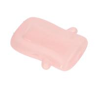 Bolsa de alimentos a prueba de apretar para bebés, el soporte para bolsas para bebés permite que el bebé se alimente solo y evite ensuciar, el mango del soporte para bolsas de (Pink)