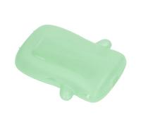 Bolsa de alimentos a prueba de apretar para bebés, el soporte para bolsas para bebés permite que el bebé se alimente solo y evite ensuciar, el mango del soporte para bolsas de (Green)
