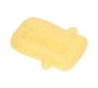 Bolsa de alimentos a prueba de apretar para bebés, el soporte para bolsas para bebés permite que el bebé se alimente solo y evite ensuciar, el mango del soporte para bolsas de (Yellow)