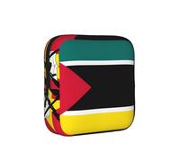 Bolsa de almacenamiento a prueba de épocas, con diseño de bandera de Mozambique, funda de viaje para toallas sanitarias, discreta bolsa mensural para bolso de oficina