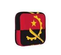 Bolsa de almacenamiento a prueba de épocas de la bandera de Angola, funda de viaje de higiene femenina para toallas sanitarias, bolsa mensural discreta para bolso de oficina
