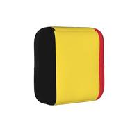 Bolsa de almacenamiento a prueba de épocas, diseño de bandera de Bélgica, funda de viaje para toallas sanitarias, discreta bolsa mensajera para bolso de oficina