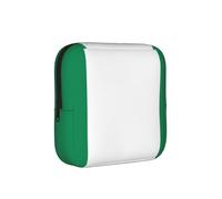 Bolsa de almacenamiento a prueba de épocas, diseño de bandera de Nigeria, funda de viaje para toallas sanitarias, discreta bolsa mensajera para bolso de oficina