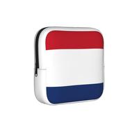 Bolsa de almacenamiento a prueba de épocas, diseño de bandera holandesa, funda de viaje para toallas sanitarias, bolsa mensural discreta para bolso de oficina
