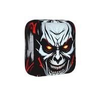 Bolsa de almacenamiento a prueba de períodos de fantasma malvado rojo y negro, funda de viaje para toallas sanitarias, discreta bolsa mensural para bolso de oficina