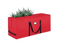 Bolsa de almacenamiento, bolsa de transporte para árboles, unidad navideña de gran tamaño, material protector Oxford, fácil transporte, organizador de decoración de temporada premium, ideal para