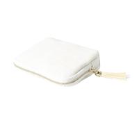 Bolsa de almacenamiento borlas multicapa portátil, pulsera Jade viaje, organizador bolsa embalaje joyería con cremallera gran capacidad Para Pendientes(Color1)