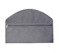 Bolsa de almacenamiento colgante con bolsillo secreto para objetos de valor 600D Oxford organizador de ropa 45 x 32 cm (gris)