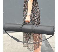 Bolsa de almacenamiento compacta para soportes de trípode, ideal para micrófono y equipo de iluminación, material Oxford impermeable, práctico cierre de cremallera (F)