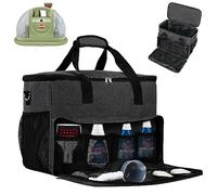 Bolsa de almacenamiento compatible con el limpiador de tapicería Bissell Green Machine 1400B/3353/74R7, bolsa de transporte para limpiador de alfombras Bissell, organizador de máquina Bissell Little