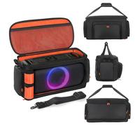 Bolsa de almacenamiento compatible con JBL PartyBox On-the-Go Essential | On-the-Go Essential/On-the-Go 2 Plus/On-the-Go 2/On-the-Go - Funda de transporte para altavoz portátil con asa y correa