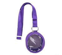 Bolsa de almacenamiento compatible con Tamagotchi Paradise con nailon y construcción para soportar necesidades de almacenamiento de consola y accesorios (morado)