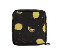 Bolsa de almacenamiento, compresas sanitarias, bolsa de almacenamiento para tampones, bragas menstruales, bolsillo con cremallera, monedero para mujeres adolescentes