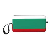Bolsa de almacenamiento con bandera búlgara, pequeña bolsa de maquillaje para bolso, bolsa de maquillaje de viaje, mini bolsa de cosméticos para hombre, Bandera búlgara, Talla única