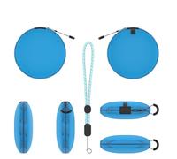 Bolsa De Almacenamiento con Correa De Mano Adecuada para Tamagotchi Paradise A Prueba De Polvo Y Golpes (Azul)