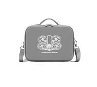 Bolsa de almacenamiento con correa para el hombro adecuada para DJI Avata 360, a prueba de polvo, accesorios de almacenamiento y protección, puede almacenar drones y baterías, Poliuretano gris, /