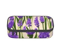 Bolsa de almacenamiento con estampado de perros para oficina de negocios, estuche para lápices, estuche para lápices, bolsa de maquillaje, bolsas de cosméticos, Sello de lavanda, One Size