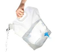 Bolsa de almacenamiento de agua al aire libre: bolsa de agua portátil plegable, contenedor de almacenamiento plegable | Portador de hidratación resistente a fugas, bolsa de agua ligera, para aventuras
