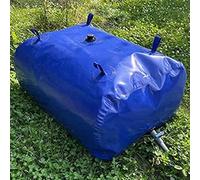 Bolsa de almacenamiento de agua plegable, contenedor de almacenamiento agrícola portátil de 1000 L, diseño resistente a la sequía para almacenamiento móvil de agua