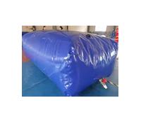 Bolsa de almacenamiento de agua plegable, cubo flexible a prueba de fugas con grifo, resistente para lucha contra incendios, jardinería y transporte de agua de emergencia