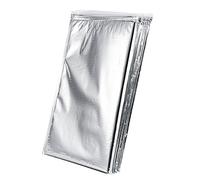 Bolsa de Almacenamiento de Alimentos con Aislamiento, Respetuosa con el Medio Ambiente, Segura, a Prueba de Humedad, Preservación Antioxidante, 5 Piezas, Plata, 13,8x15,7 Pulgadas