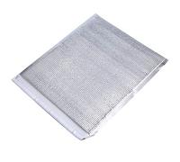 Bolsa de almacenamiento de alimentos térmicos, 4 tipos de 10 unidades conjunto de bolsa de almacenamiento de alimentos aislada de papel de aluminio desechable enfriador térmico de plata (35 x 40 cm)