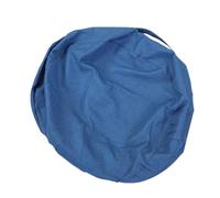 Bolsa de Almacenamiento de Animales de Peluche, Funda Creativa para Silla de Puf de Felpa para Sala de Juegos, Dormitorio, 58x28cm (Blue)