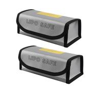 Bolsa de almacenamiento de batería resistente al fuego, a prueba de explosiones, bolsas de doble capa, carga defensa para scooters eléctricos, bolsa de almacenamiento segura de fibra