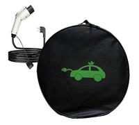Bolsa de almacenamiento de cable de Jinete, EV Chargers Cable Bolsa de almacenamiento - Soldadura de almacenamiento interior del automóvil - Horario de protección contra la intemperie en servicio