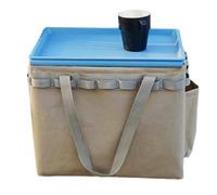 Bolsa de almacenamiento de campamento, bolsa de lona para acampar, Accesorios de senderismo Tote, Bolsa de lona de almacenamiento de campamento impermeable para actividades al aire libre Viajes y