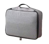 BOLSA DE ALMACENAMIENTO DE CERTIFICADOS BOLSA PARA DOCUMENTOS MULTICAPA OXFORD CON BLOQUEO DE CÓDIGO DE SEGURIDAD PARA LA ORGANIZACIÓN DEL HOGAR (Gris)