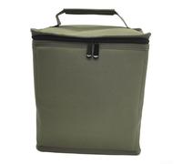 Bolsa de almacenamiento de cilindro de gas butano, 4 compartimentos, funda protectora para estufas de camping, tanques de combustible, senderismo, viajes, utensilios de cocina, organizador de 24 x 16