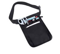 Bolsa de almacenamiento de cintura para herramientas de enfermería con correa ajustable para la cintura, bolsa de hombro, gran capacidad, organizador portátil de tijeras para viajes, salón de belleza