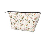 Bolsa de Almacenamiento de cosméticos de Moda, Bolsa pequeña con diseño de Flores y Margaritas, Gran Capacidad para Maquillaje, lápices, Efectivo, Bolsa Oxford Impermeable para Mujeres, Hombres, niñ