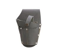 Bolsa de almacenamiento de cuero vintage para taladro eléctrico, bolsa de cintura con múltiples bolsillos para cinturón, llave eléctrica Makita, destornillador eléctrico (gris)