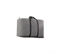 Bolsa de almacenamiento de edredón de gran volumen para mudanzas, viajes y organización del hogar con correas de transporte reforzadas (120 L (180 L (100 x 50 x 27), gris)