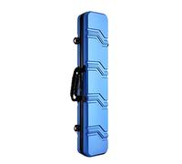 Bolsa de Almacenamiento de Equipos de Pesca Bolsa de Pesca al Aire Libre de Cáscara Dura Bolsa de caña de Pescar Mochila Caja de Almacenamiento de Equipos de Pesca (Color: Azul, Tamaño: 125 * 20 * 14