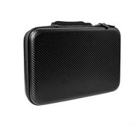 Bolsa de almacenamiento de EVA para Insta360 para X5 | Funda rígida portátil con interior espacioso para accesorios de cámara | Bolsa protectora de viaje a prueba de golpes | Negro